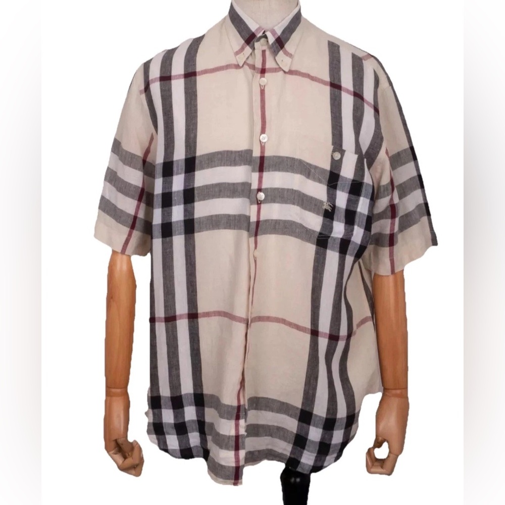 Burberry Nova Check Linen Shirt